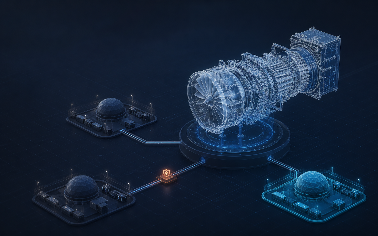 Abstract visualisation of sovereign compute placement